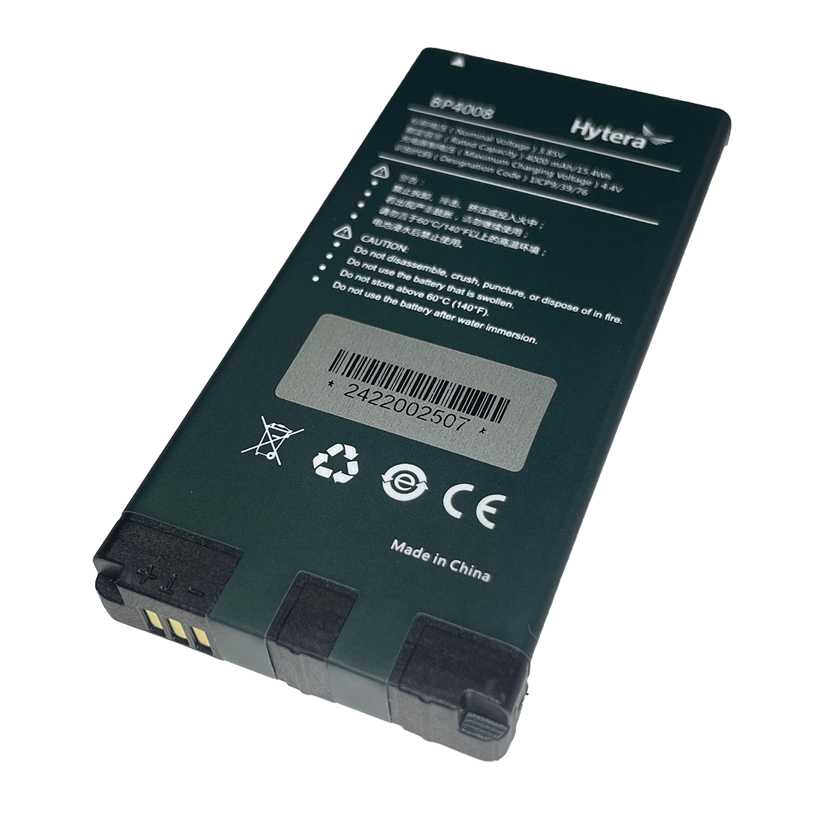 Batería Hytera BP4008 para Radio Poc PNC360S