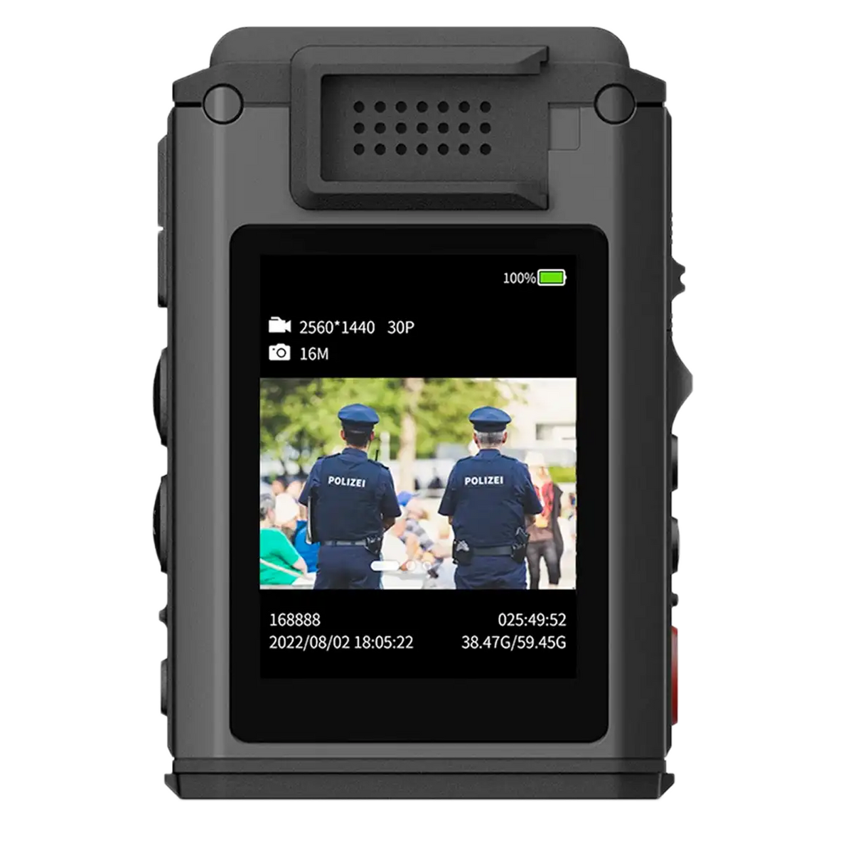 BodyCam Hytera GC550 32GB Mini BodyCam 2k IP67