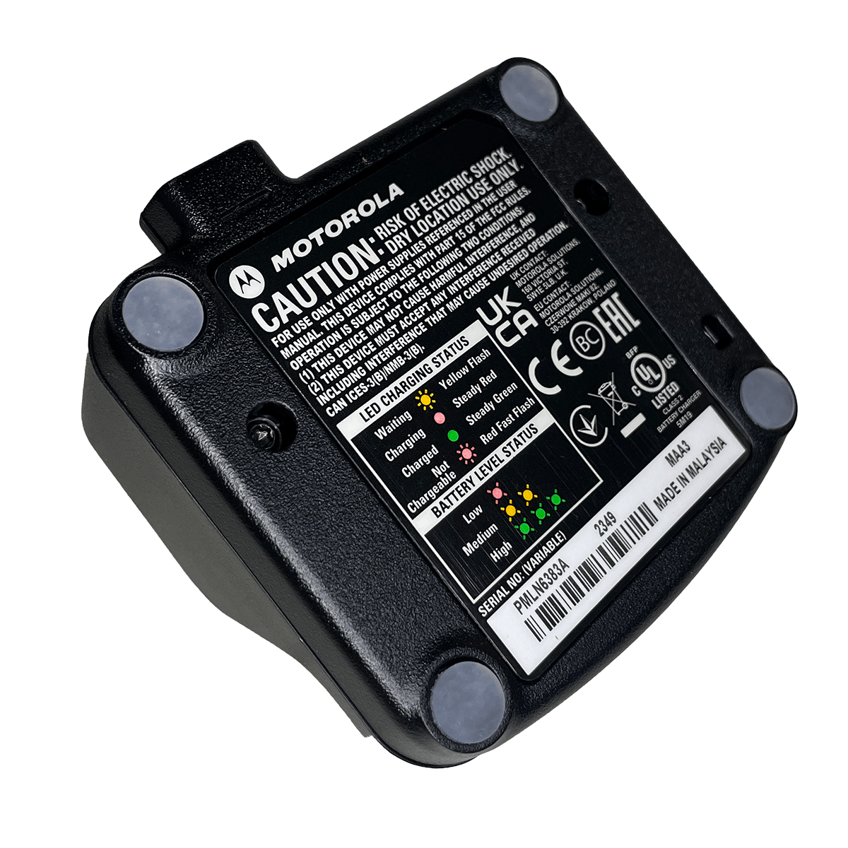 Cargador Motorola PMLN6394 para Radio Portatil RVA50
