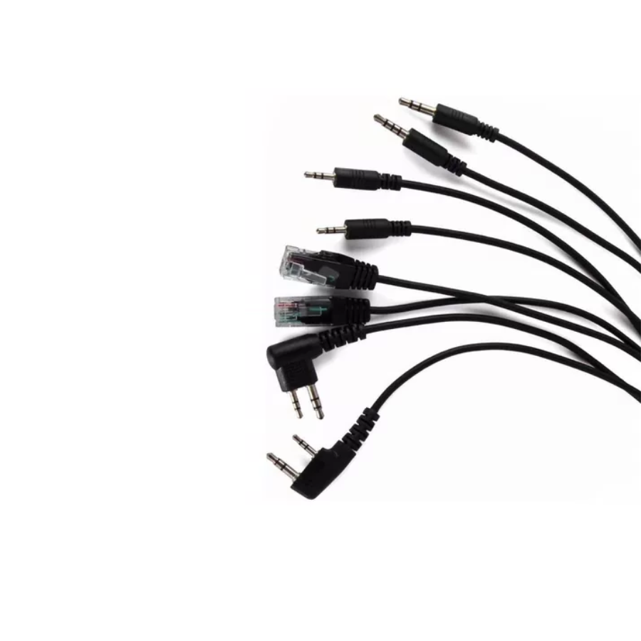 Cable de programación para radio de comunicación portátil y móvil de 8 puntas - Quality and Price