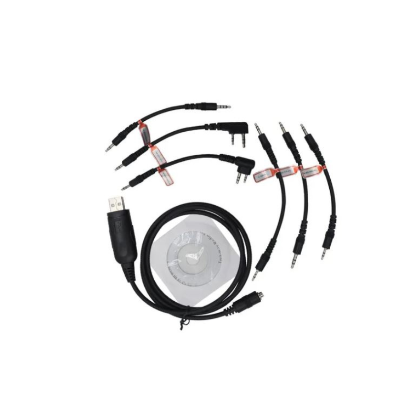 Cable de programación para radio de comunicación portátil de 6 puntas - Quality and Price