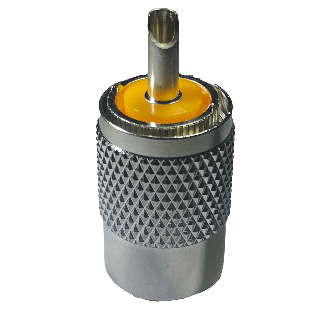 Conector RFU N macho para cable RG8 de armar