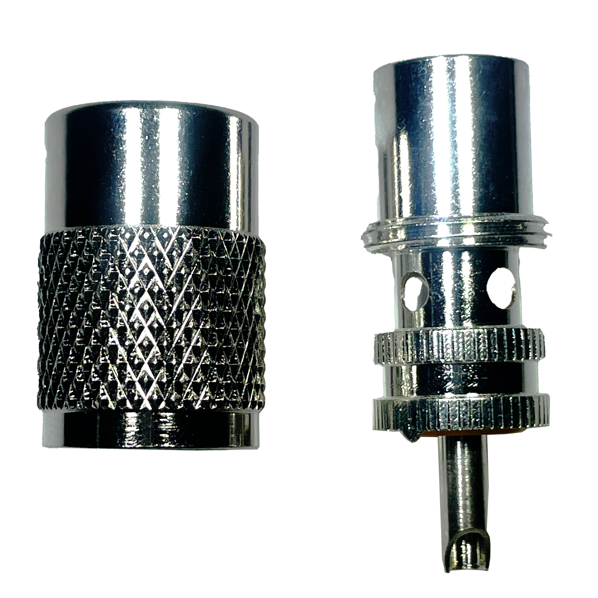 Conector RFU N macho para cable RG8 de armar