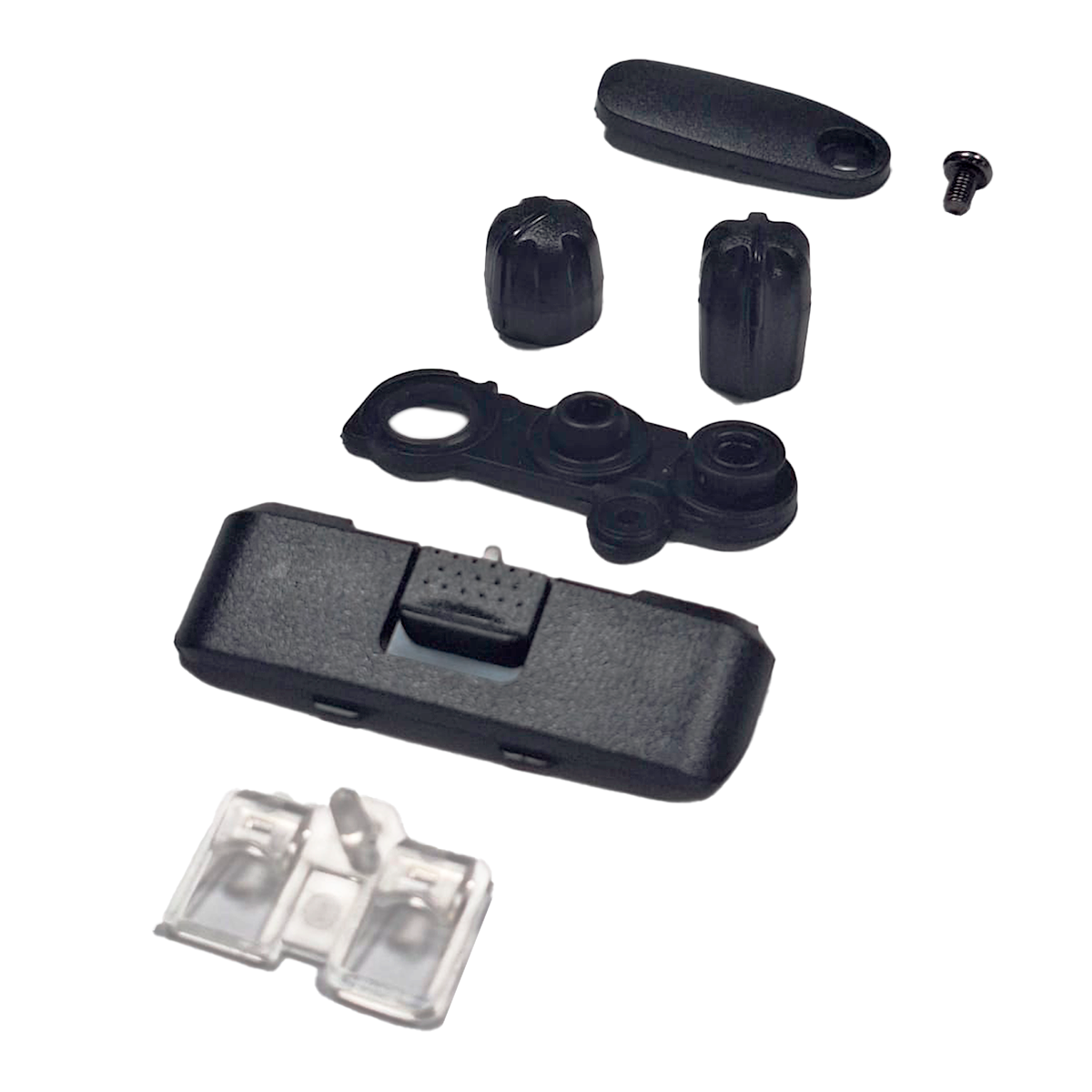 Carcasa Kenwood Frontal para radio Portatil TK2000 TK3000 incluye perillas y tapa accesorios