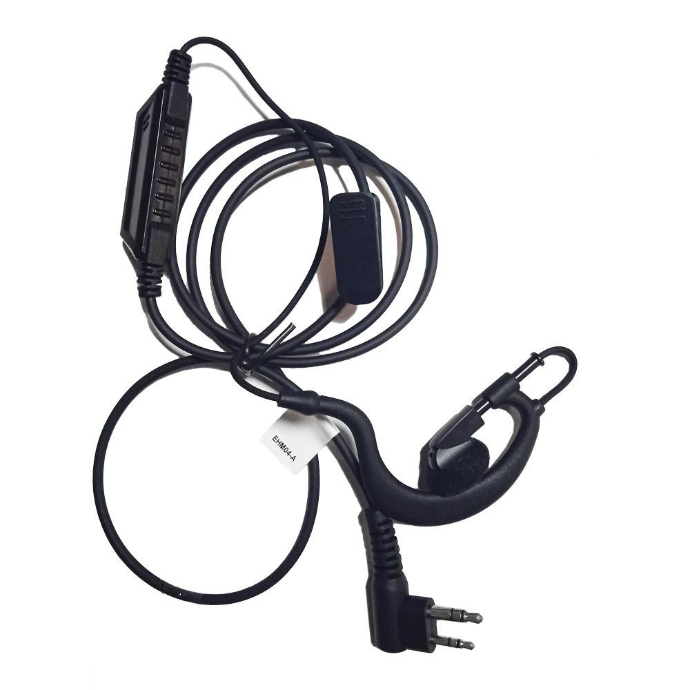 Manos libres Hytera EHM04 para radio portatil BD506 PD506 PD406 PD416 PD486 - Quality and Price