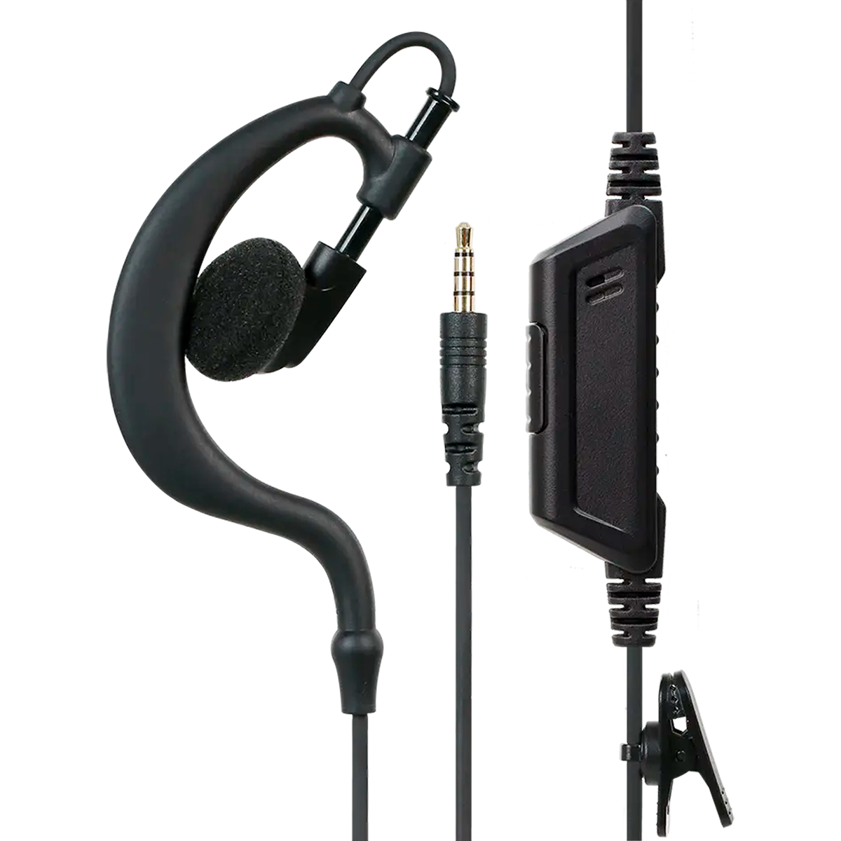 Manos Libres Hytera EHS24 para Radio Portatil POC PNC380 PNC550 PNC460 PDC680