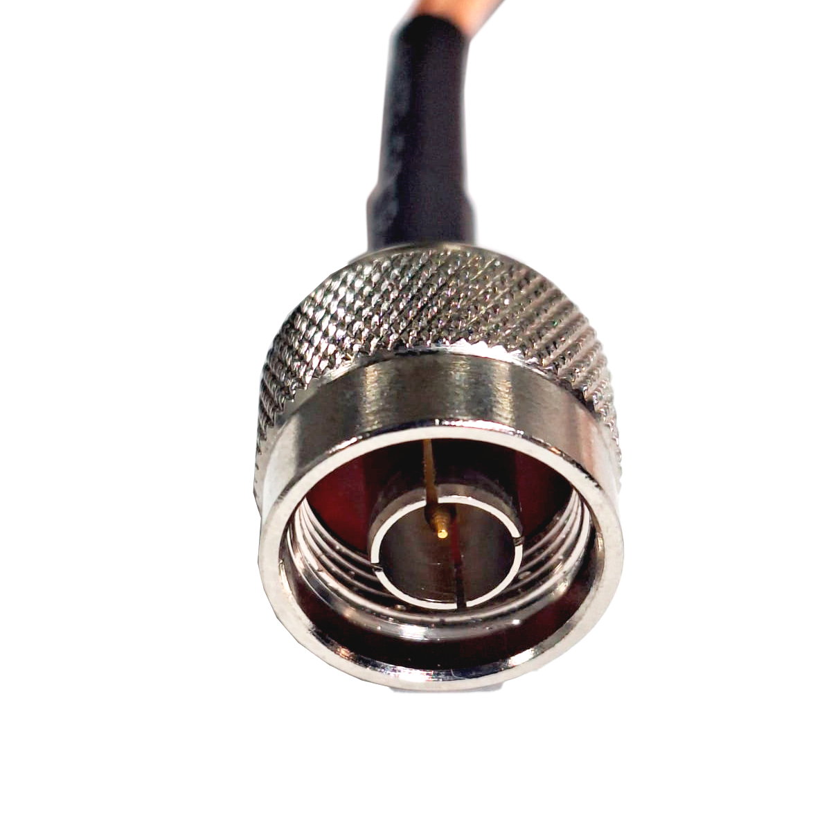 PIGTAIL con conectores N macho a BNC macho con cable RG142