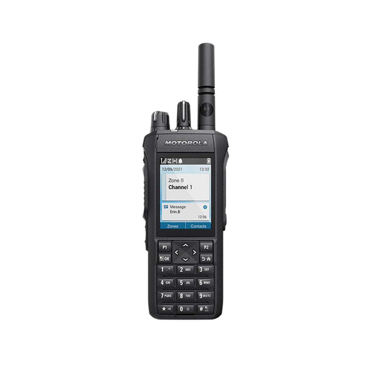 Radio Portátil Motorola R7 Enabled con pantalla y teclado