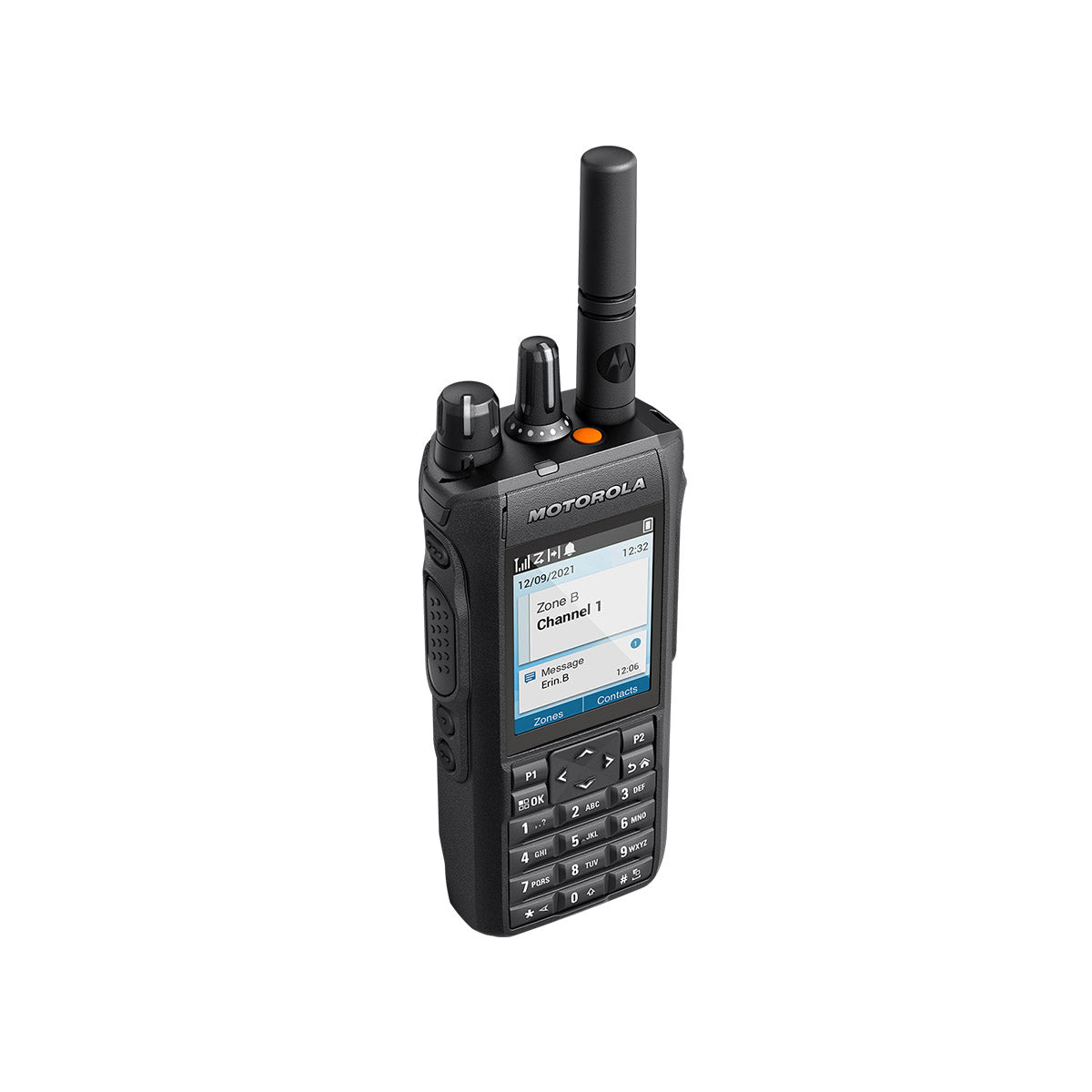 Radio Portátil Motorola R7 Enabled con pantalla y teclado