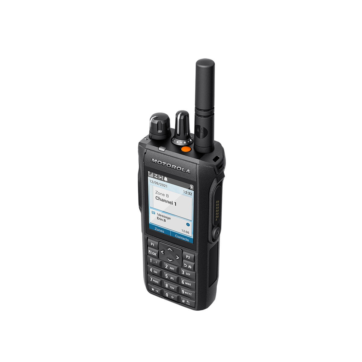 Radio Portátil Motorola R7 Enabled con pantalla y teclado