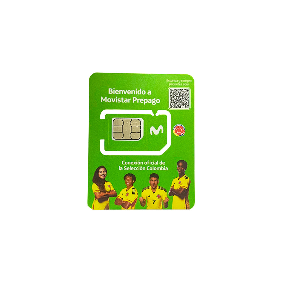 Simcard Plan Mensual M2M POC Conectividad Individual de Movistar