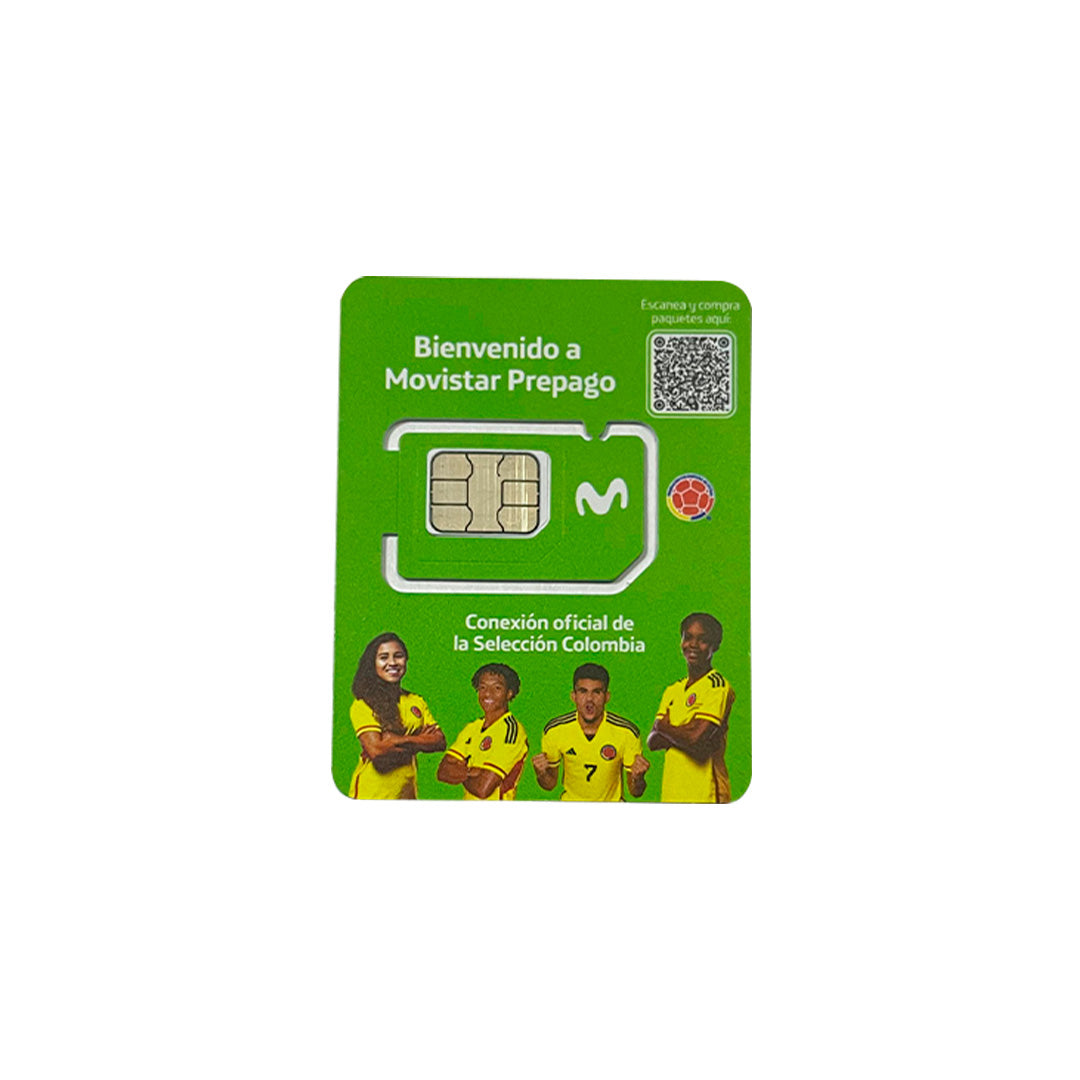 Simcard Plan Mensual M2M POC Conectividad Individual de Movistar