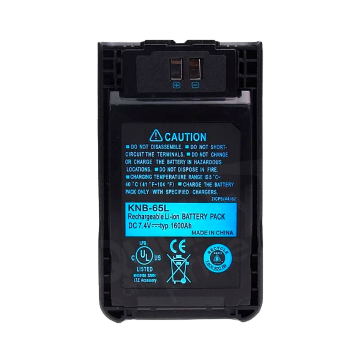 Batería Genérica para Radios Kenwood TK-2000 y TK-3000 (tipo KNB-65L)