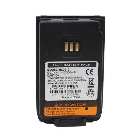 Bateria Hytera BL2010 para Radios Portátiles series PD486 PD416 PD506 PD606 PD686 - Quality and Price