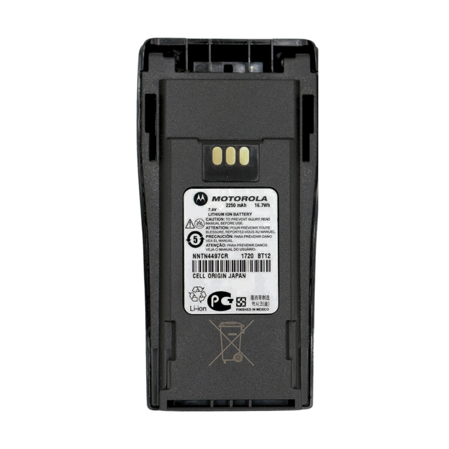 Batería Motorola NNTN4497 para Radio Portátil DEP450 EP450 2250mAh - Quality and Price