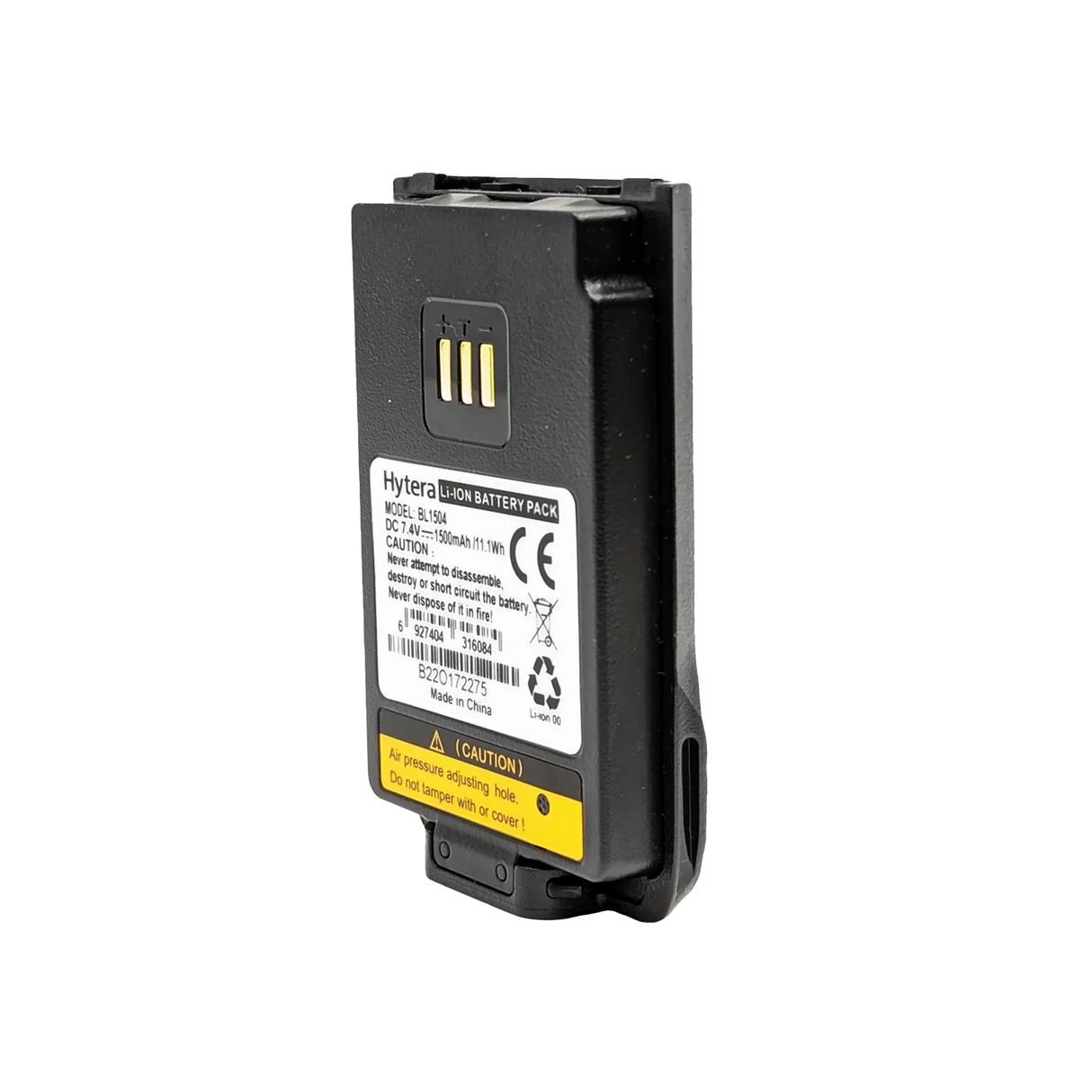 Batería Hytera BL1504 para Radio Portátil PD486 PD416 PD566 PD506 PD606 PD686 1500 mAh