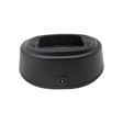 Base cargadora Motorola WPLN4137 para radio portátil EP450 y DEP450, vista lateral con conector de alimentación