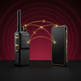 Comunicación de grupo push-to-talk sobre red celular con terminales POC y smartphones