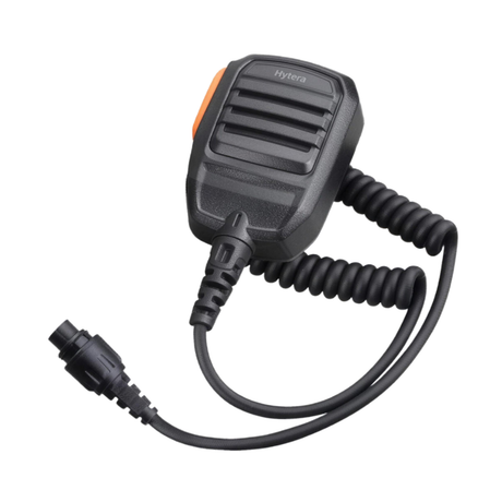 Micrófono de solapa Hytera SM16A1 con cable rizado para radio móvil