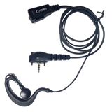 Manos libres Coodio CDOY241101G para radio Vertex EVX-531, VX-241