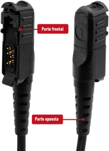 Manos Libres Motorola de Tubo acustico PMLN7269 para Radio Portatil DEP550e DEP570e