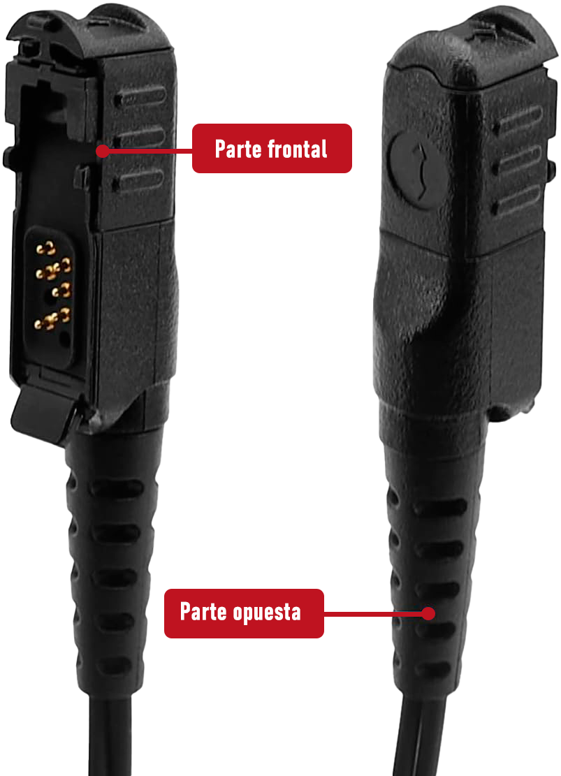 Manos Libres Motorola PMLN7269 de tubo acústico para radio portátil DEP550e y DEP570e