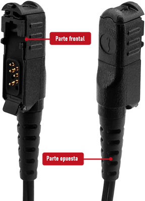 Manos Libres Motorola PMLN7269 de tubo acústico para radio portátil DEP550e y DEP570e