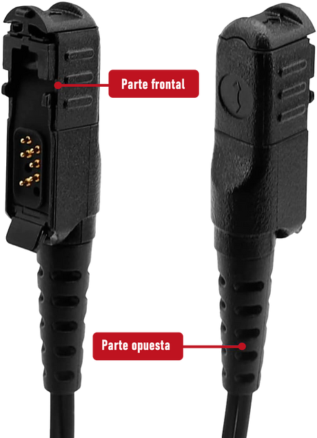 Manos Libres Motorola PMLN7269 de tubo acústico para radio portátil DEP550e y DEP570e