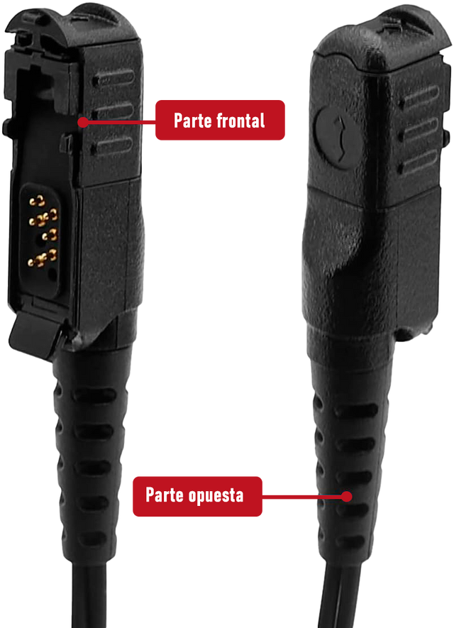 Manos Libres Motorola PMLN7269 de tubo acústico para radio portátil DEP550e y DEP570e
