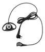 Manos libres Motorola PMLN6535: auricular tipo D con microfono y PTT en linea, conector de 2 pines
