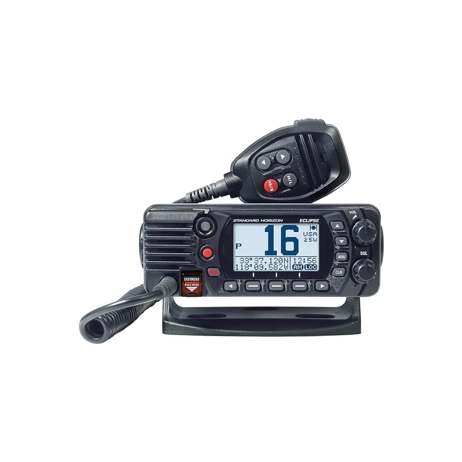 Radio móvil marino Standard Horizon Negro GX1400G VHF con GPS