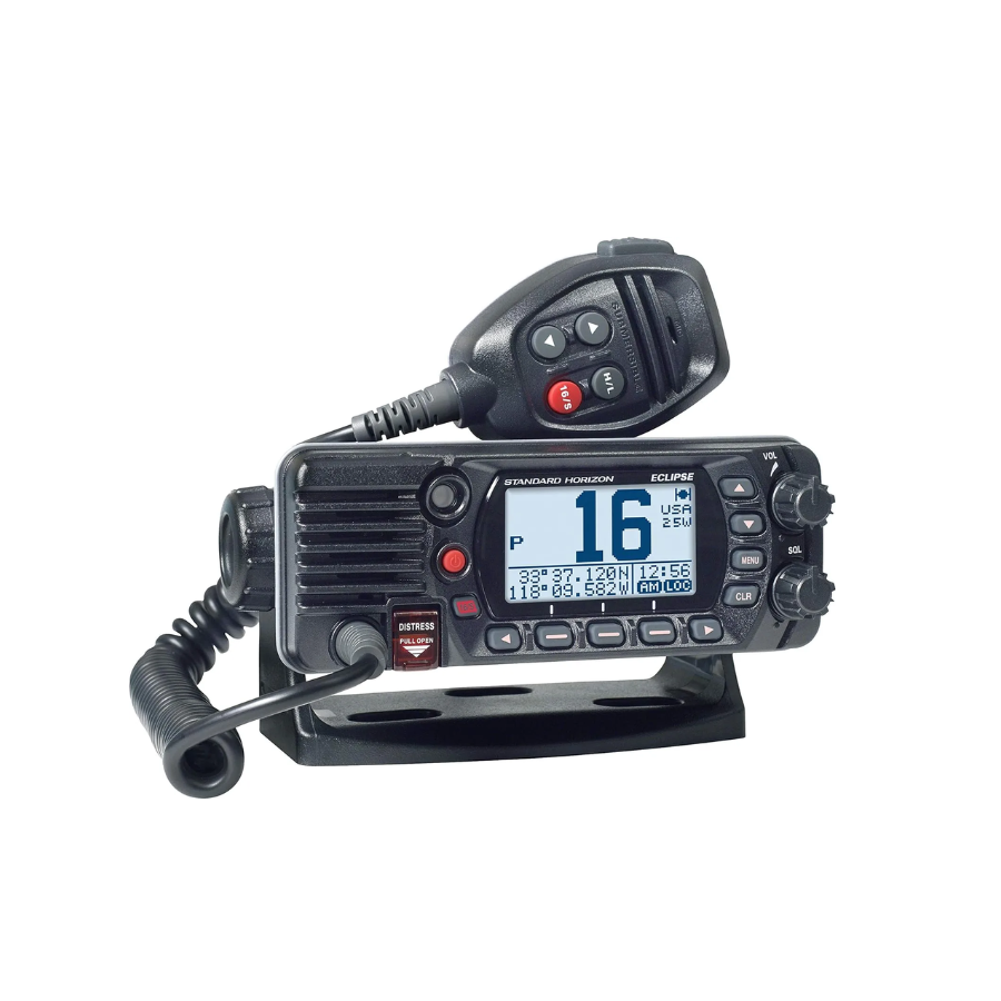 Radio móvil marino Standard Horizon Negro GX1400 VHF