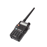 Radio portátil Baofeng UV5R en UHF y VHF pantalla retroiluminada teclado