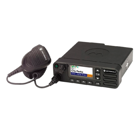 Promoción en el Radio Movil Motorola DGM5500E 136-174M 25W BT WIFI CD Banda VHF