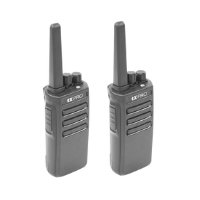 Kit 2 Radios Portátiles TXPRO TX600DUO UHF 400-470 MHz