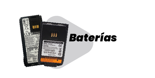 Baterías para radios de comunicación de Baofeng, Energizer, Hytera, Icom, Kenwood, Motorola, TXPRO y más. Alta duración y rendimiento para equipos POC, VHF y UHF.