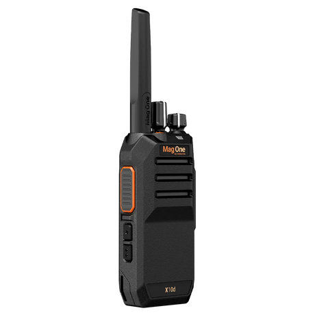 Radio portátil Motorola Mag One X10d VHF/UHF, vista lateral derecha - Quality and Price