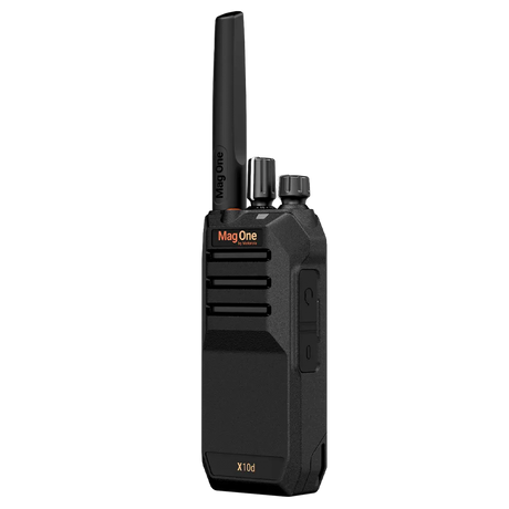 Radio portátil Motorola Mag One X10d VHF/UHF, vista lateral izquierda - Quality and Price