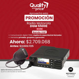 Promoción en el Radio Movil Motorola DGM5500E 136-174M 25W BT WIFI CD Banda VHF